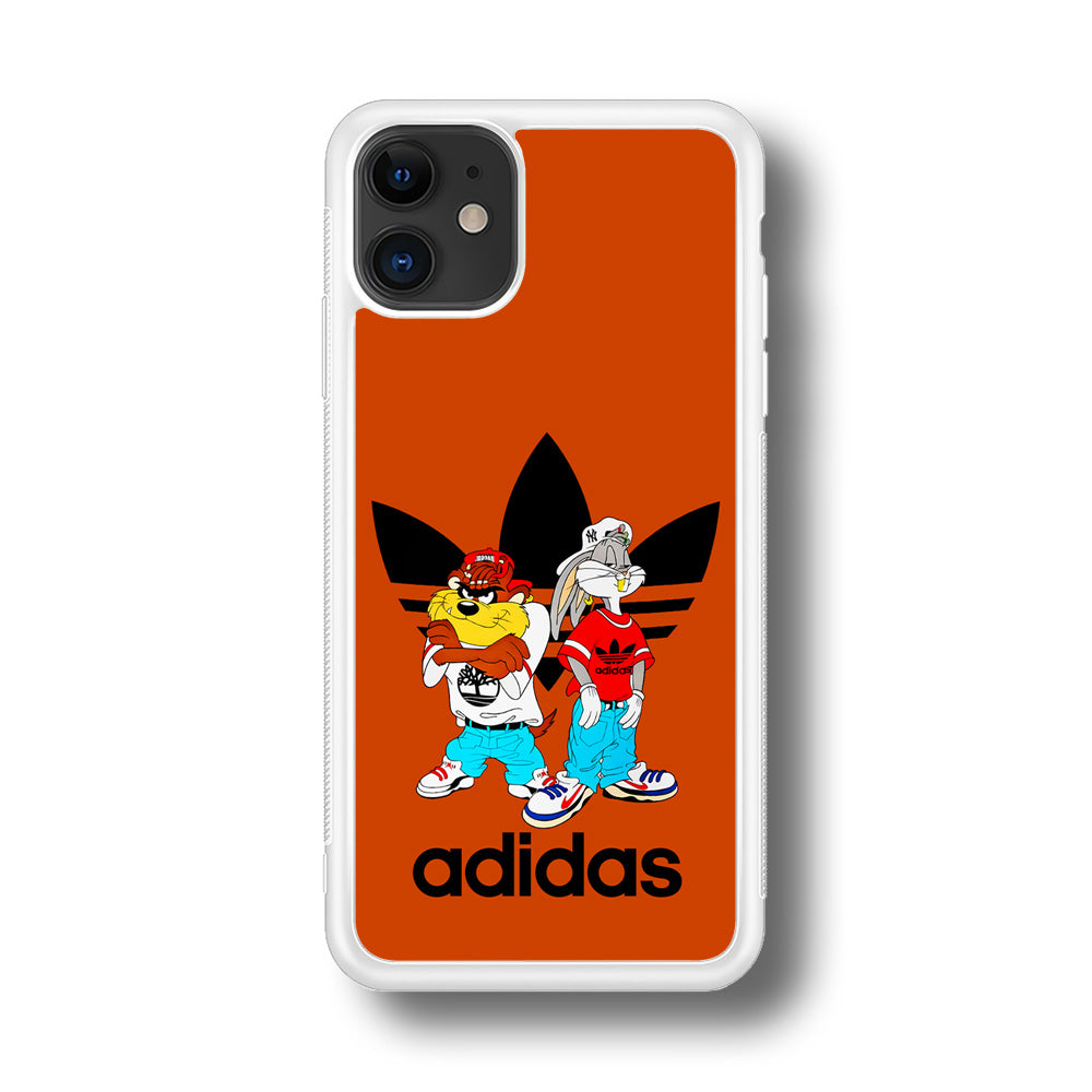 Adidas Taz And Bugs iPhone 11 Case