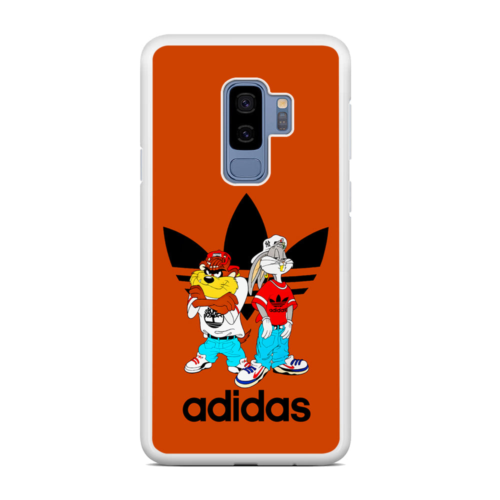 Adidas Taz And Bugs Samsung Galaxy S9 Plus Case