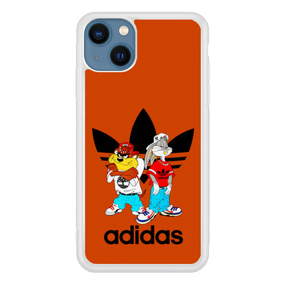 Adidas Taz And Bugs iPhone 15 Case