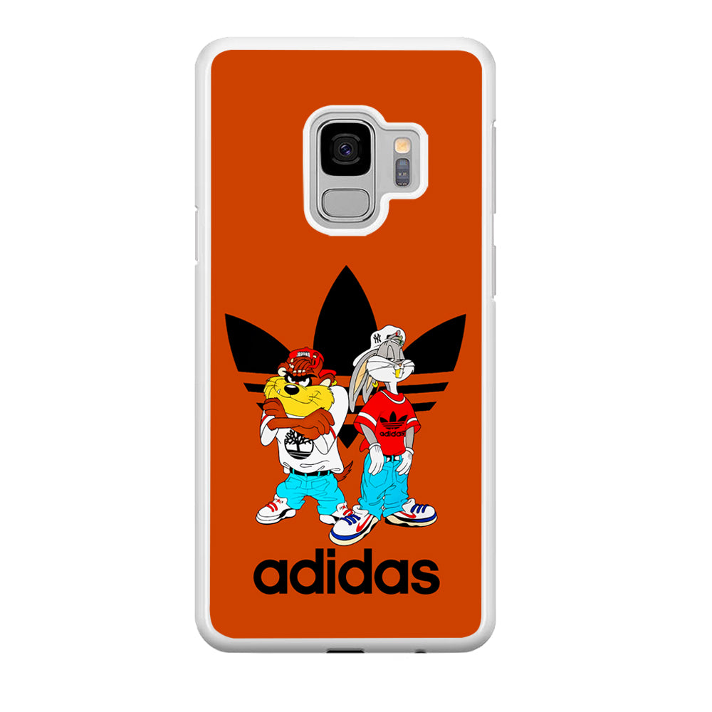 Adidas Taz And Bugs Samsung Galaxy S9 Case