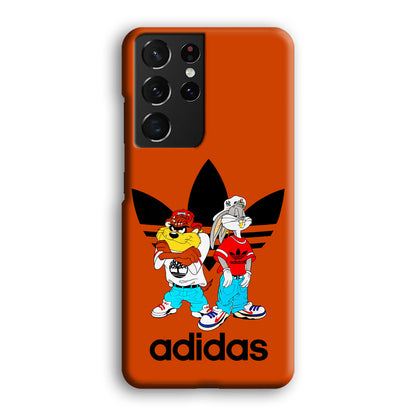 Adidas Taz And Bugs Samsung Galaxy S23 Ultra Case