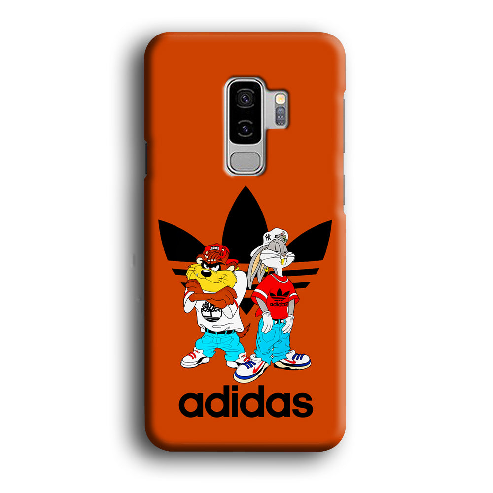 Adidas Taz And Bugs Samsung Galaxy S9 Plus Case