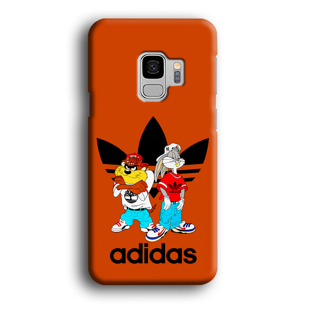 Adidas Taz And Bugs Samsung Galaxy S9 Case