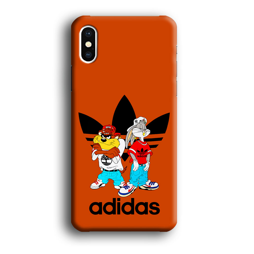 Adidas Taz And Bugs iPhone Xs Case