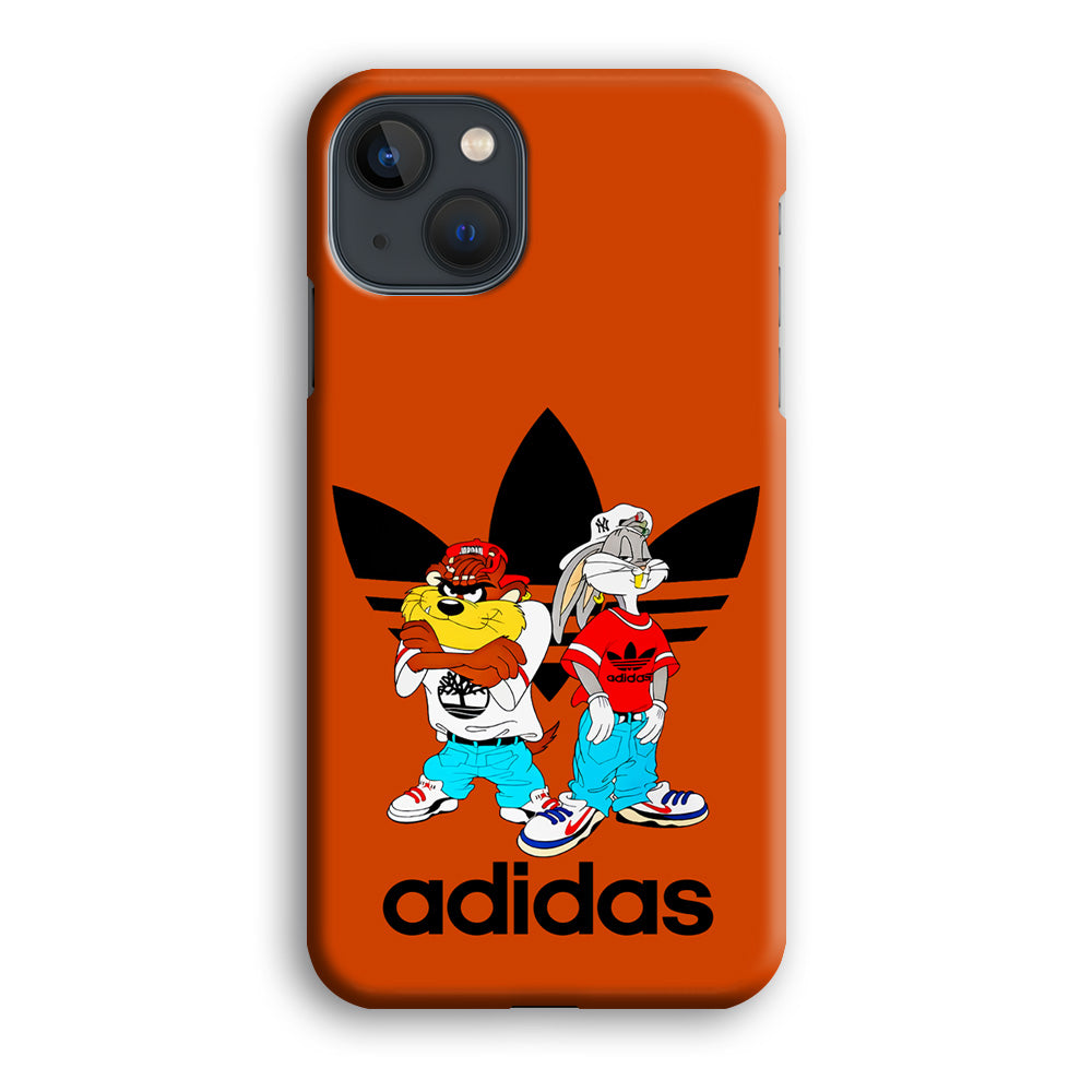 Adidas Taz And Bugs iPhone 13 Mini Case