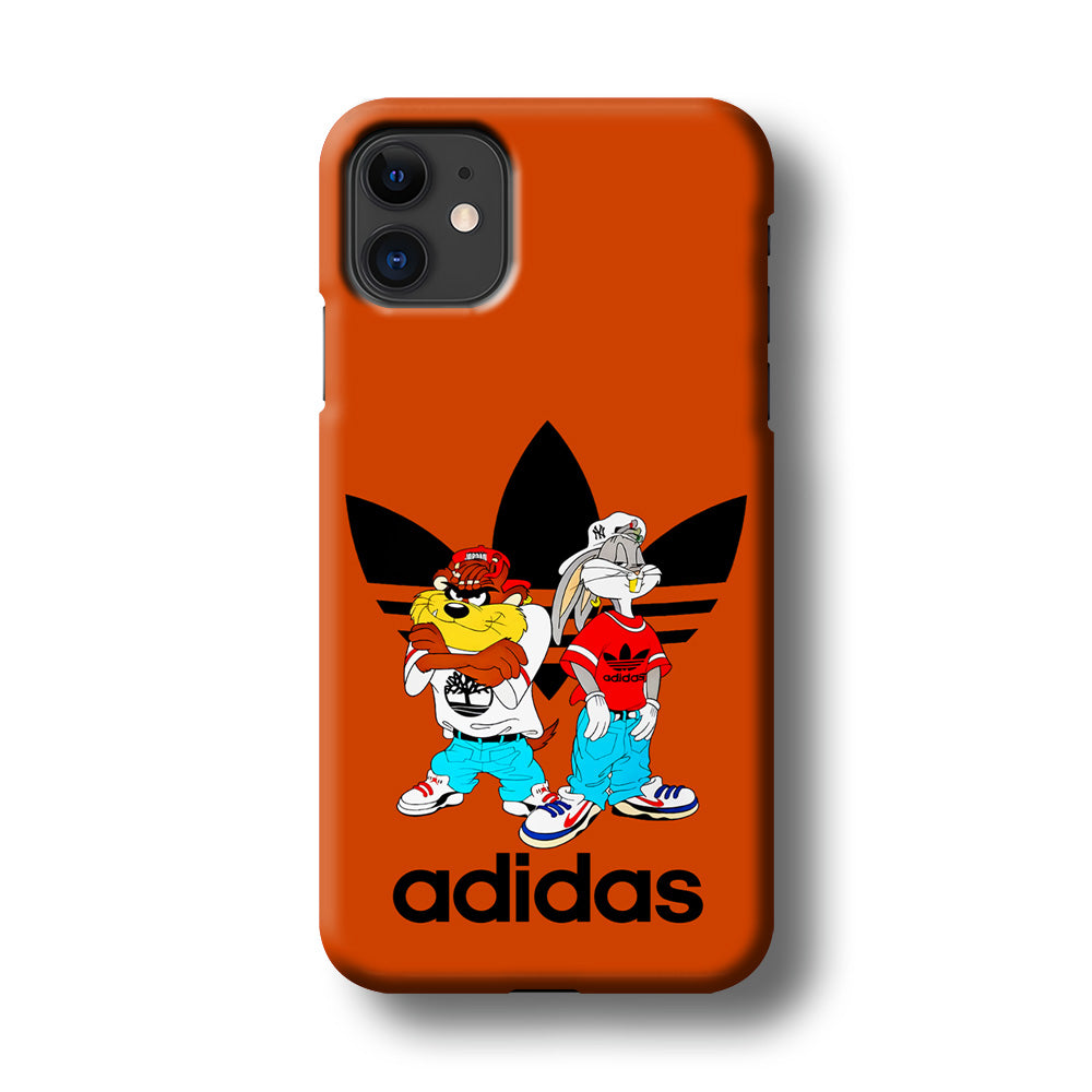 Adidas Taz And Bugs iPhone 11 Case