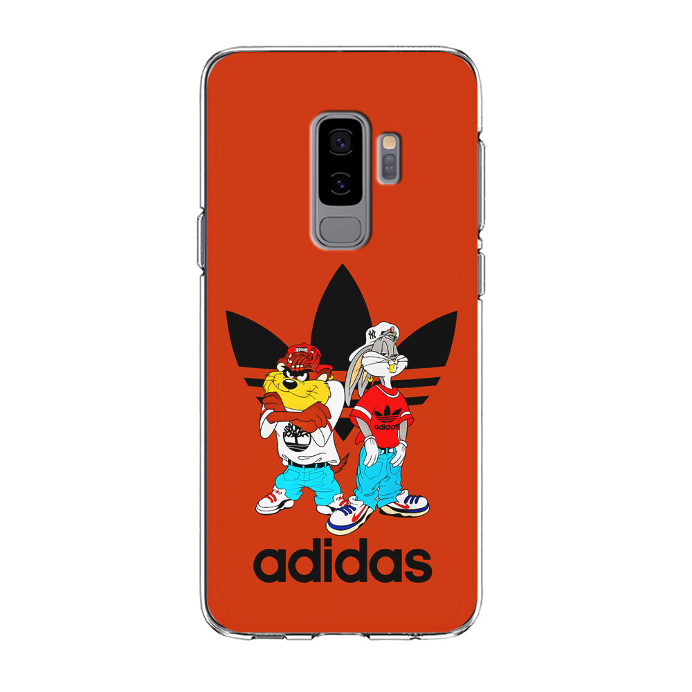 Adidas Taz And Bugs Samsung Galaxy S9 Plus Case