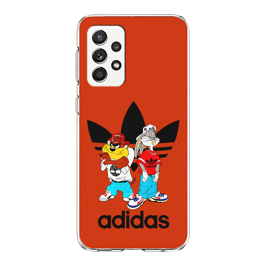 Adidas Taz And Bugs Samsung Galaxy A72 Case