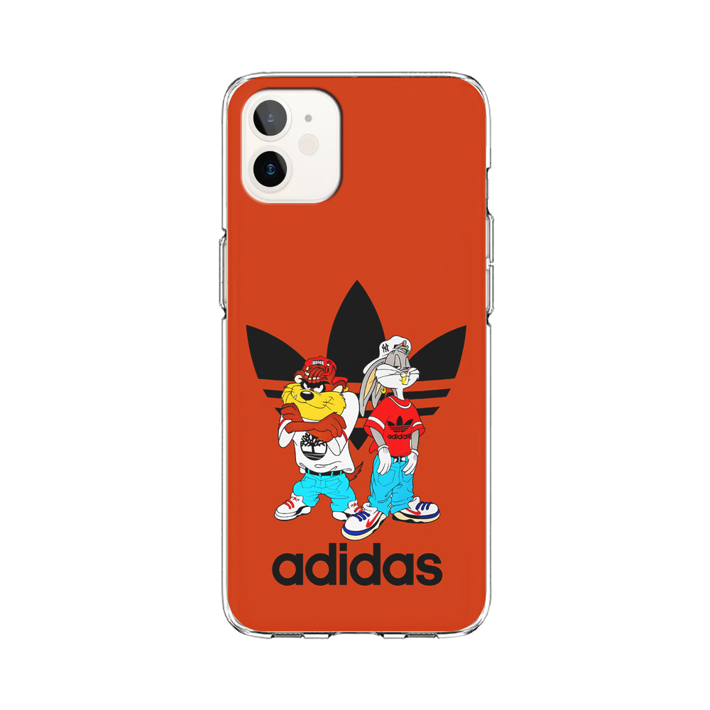 Adidas Taz And Bugs iPhone 11 Case