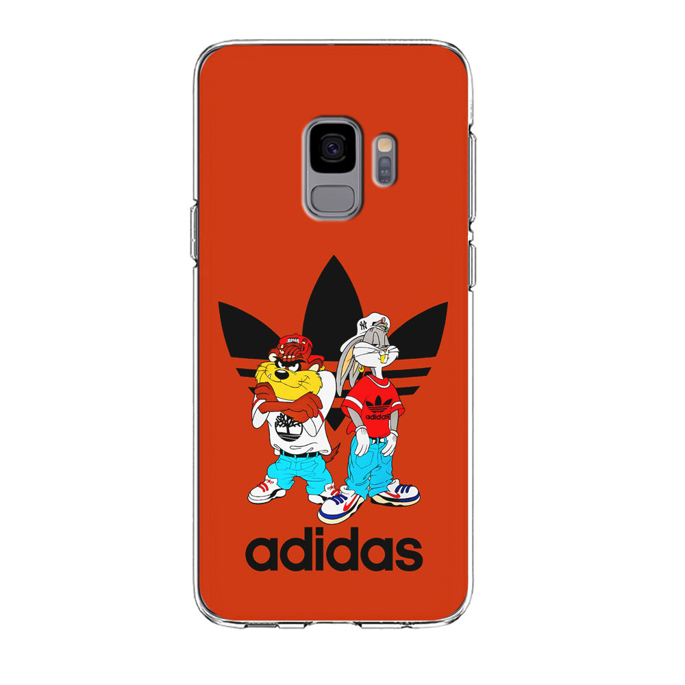 Adidas Taz And Bugs Samsung Galaxy S9 Case