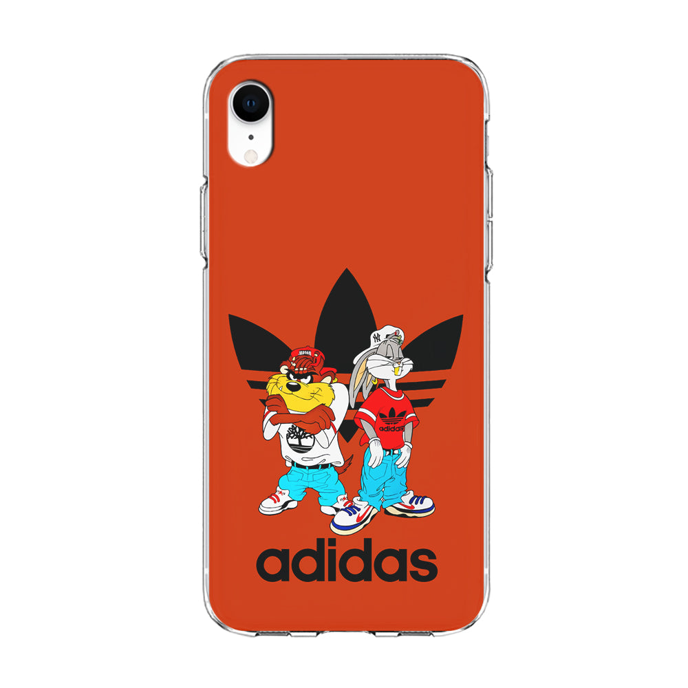 Adidas Taz And Bugs iPhone XR Case