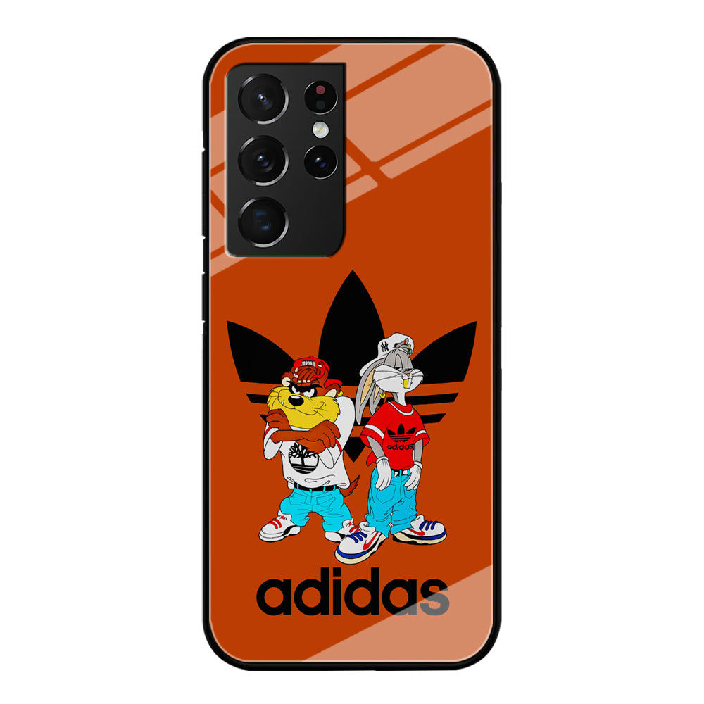 Adidas Taz And Bugs Samsung Galaxy S23 Ultra Case