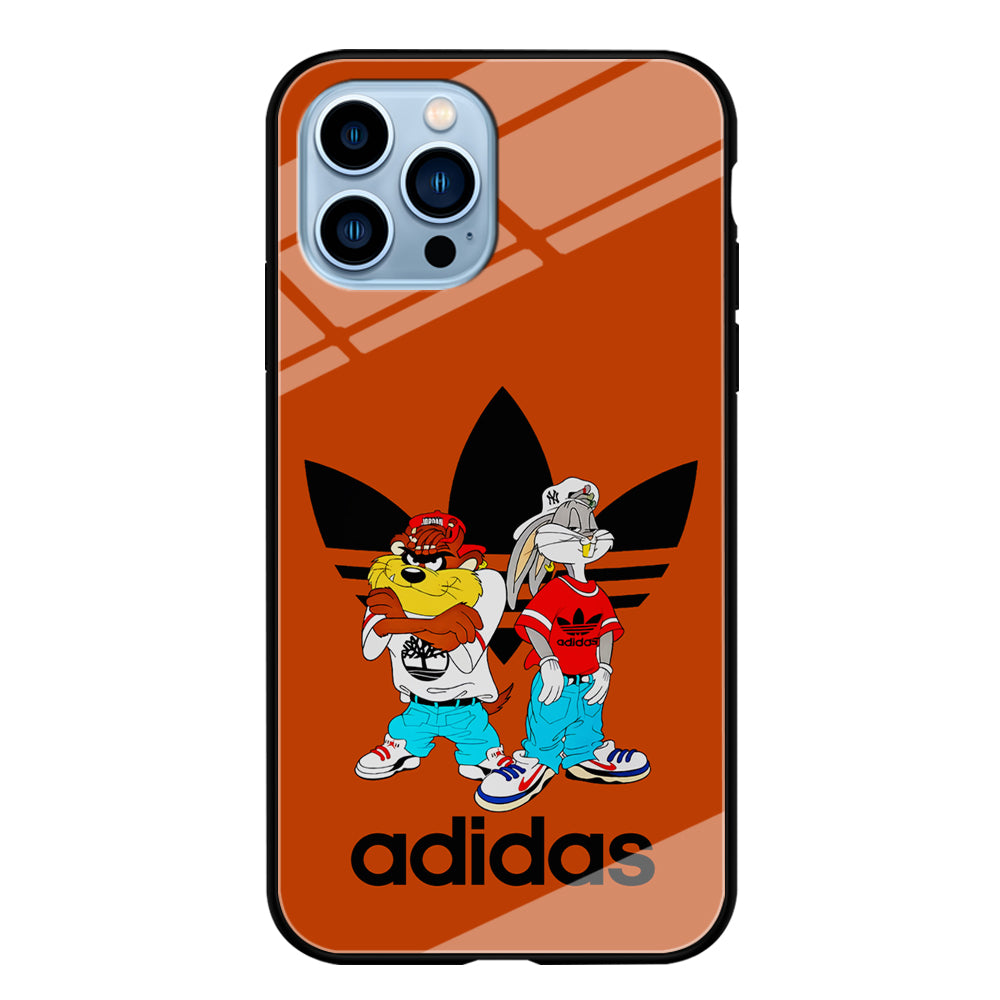 Adidas Taz And Bugs iPhone 13 Pro Case