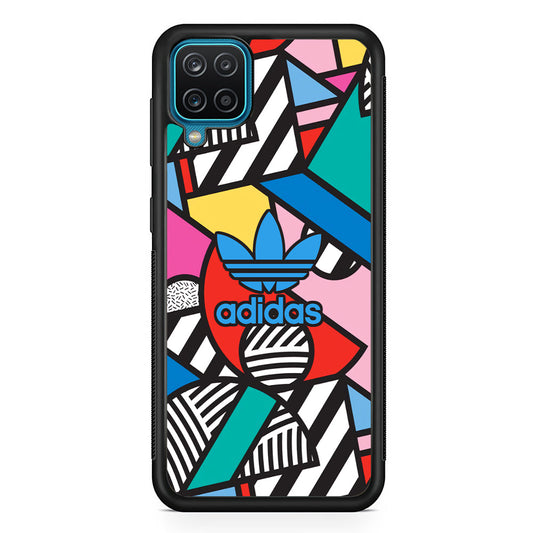 Adidas Collage of Shape Color Samsung Galaxy A12 Case - Altracase