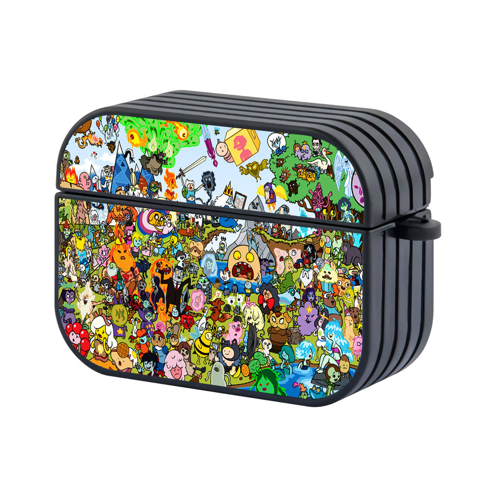 Adventure Time Character Collage Apple AirPods Pro 3 Case-AirPods Pro 3 Case-Altracase
