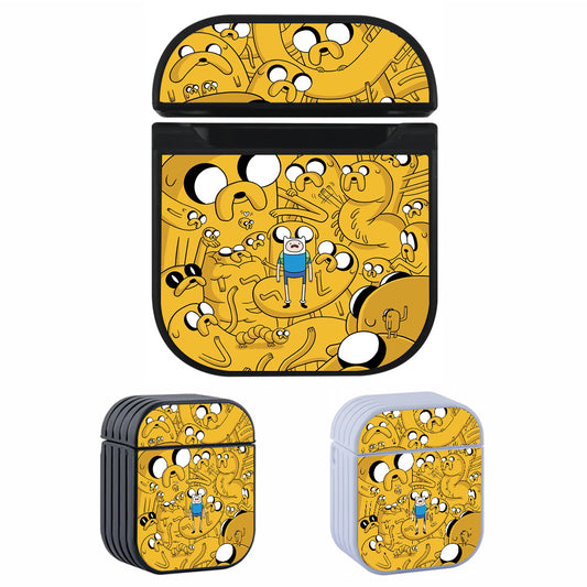 Adventure Time Jake in Various Forms Apple AirPods Case-AirPod Case-Altracase