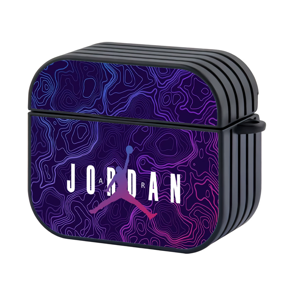 Air Jordan The Twilight Sky Contour Apple AirPods 4 Case - Altracase