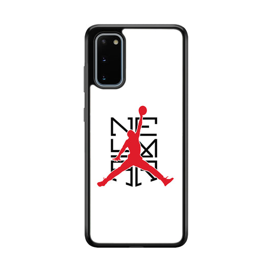 Air Jordan X Neymar Logo Samsung Galaxy S20 Case-Mobile Phone Case-Rubber Black (2D Case)-Altracase