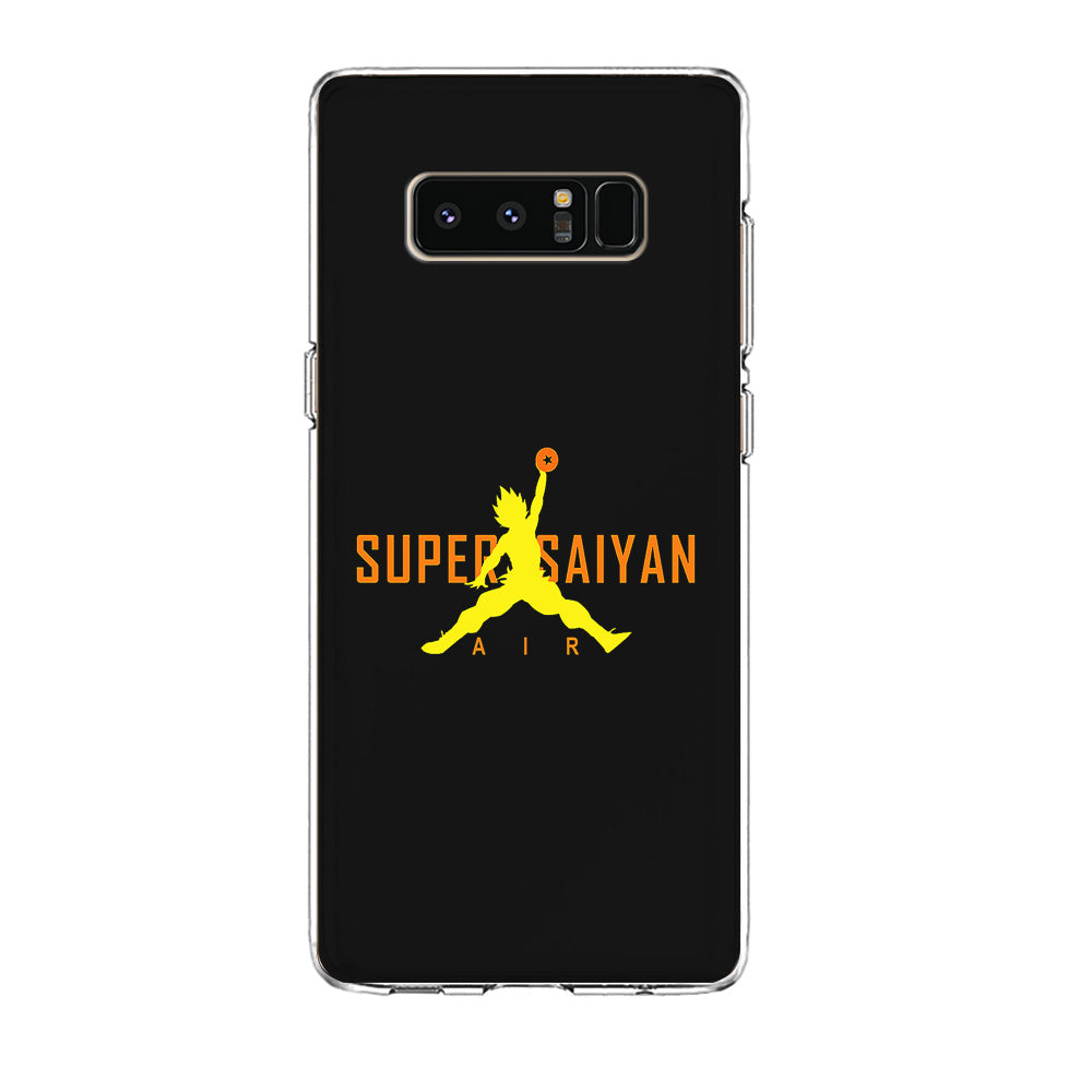 Air Super Saiyan Goku Samsung Galaxy Note 8 Case