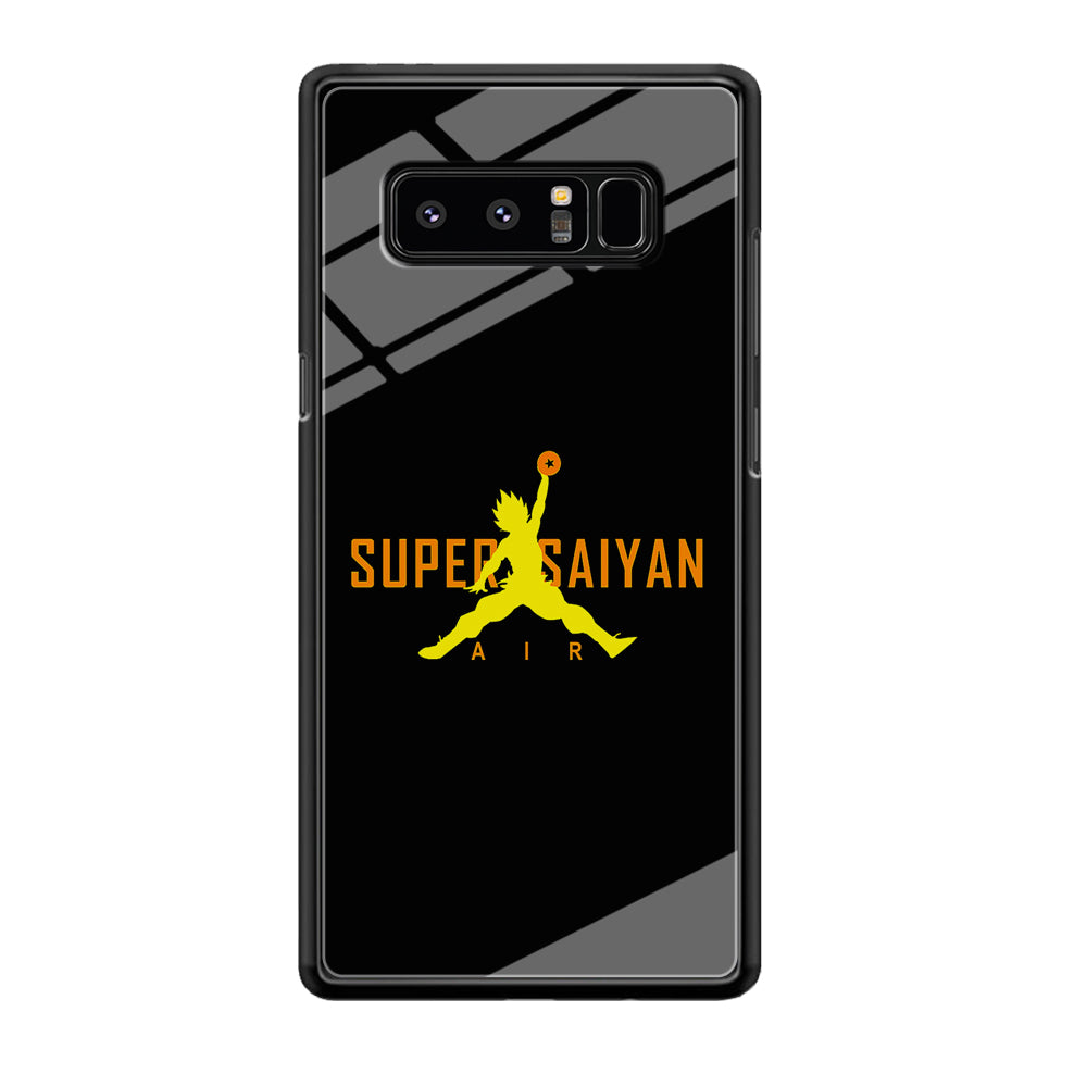 Air Super Saiyan Goku Samsung Galaxy Note 8 Case