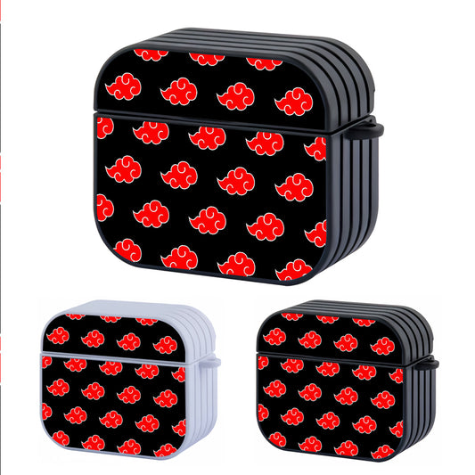 Akatsuki Clouds Pattern Hard Plastic Case Cover For Apple Airpods 3