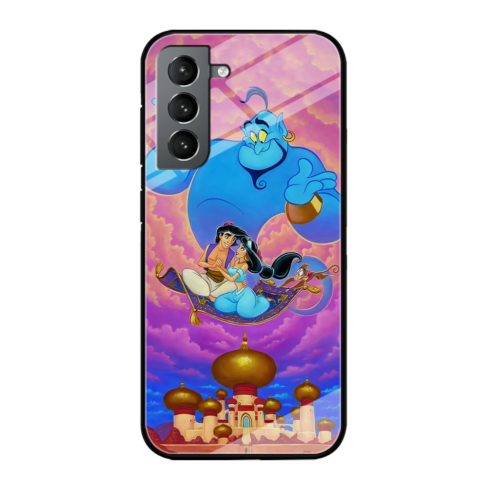 Aladdin & Jasmine Samsung Galaxy S24 Case-Phone Case-Tempered Glass Case-Altracase