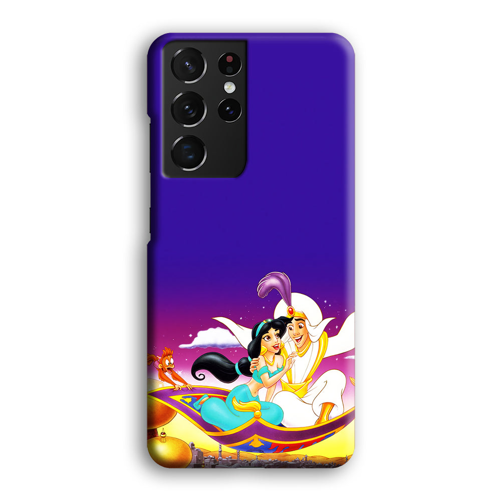 Aladdin on the Magic Carpet Samsung Galaxy S21 Ultra Case