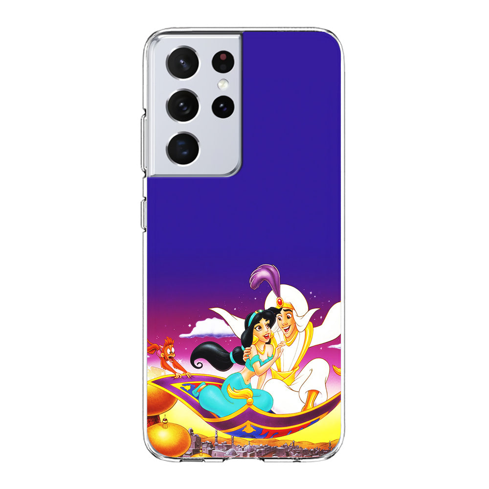 Aladdin on the Magic Carpet Samsung Galaxy S21 Ultra Case