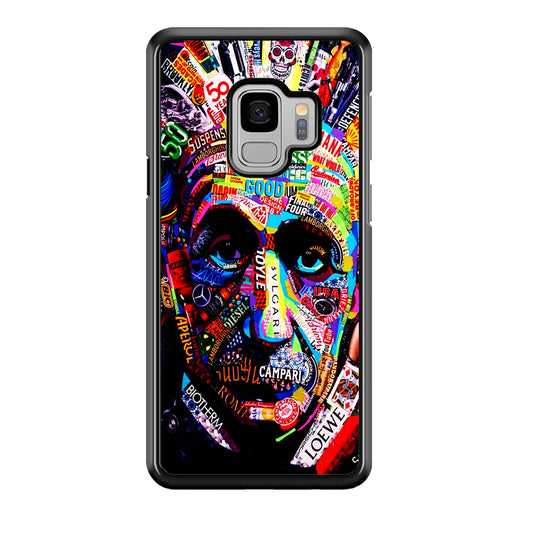 Albert Einstein Abstract Samsung Galaxy S9 Case