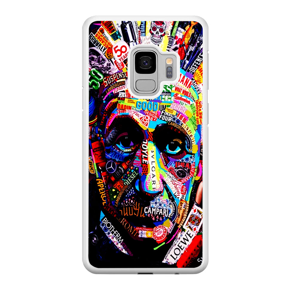 Albert Einstein Abstract Samsung Galaxy S9 Case