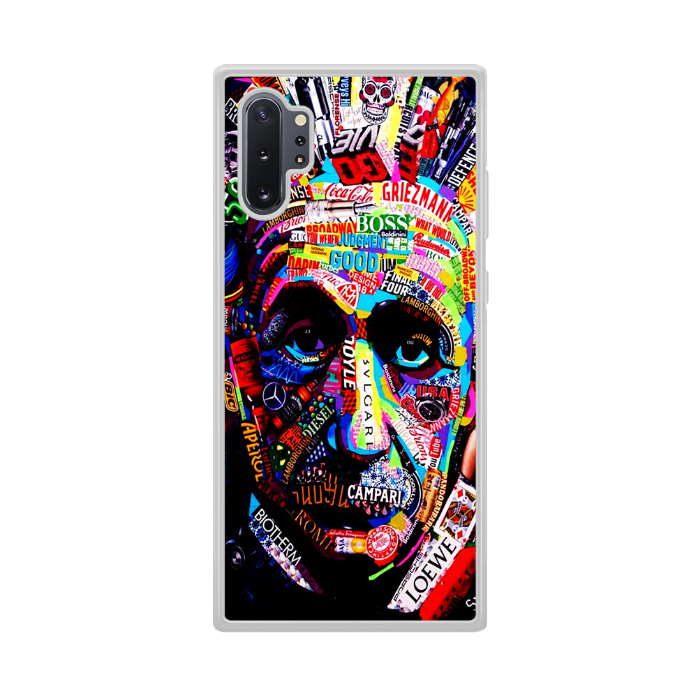 Albert Einstein Abstract Samsung Galaxy Note 10 Plus Case