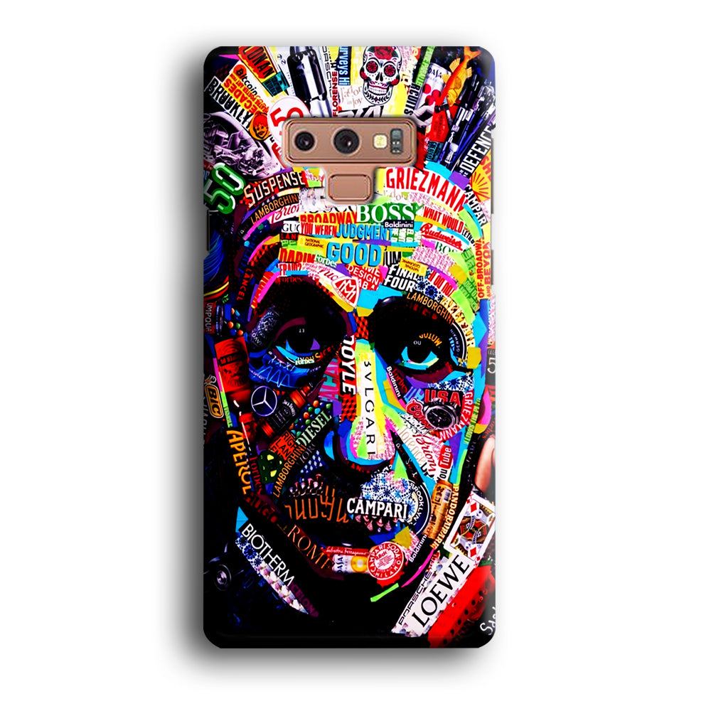 Albert Einstein Abstract Samsung Galaxy Note 9 Case