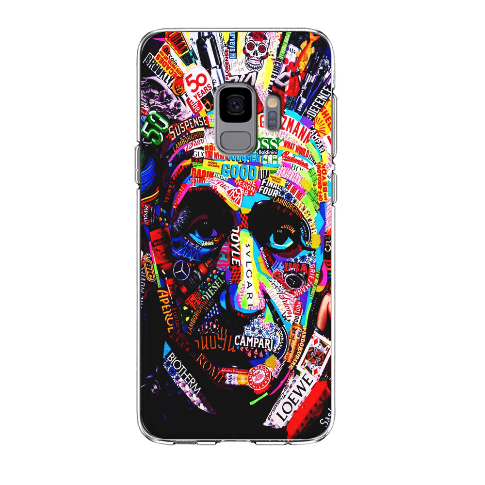 Albert Einstein Abstract Samsung Galaxy S9 Case