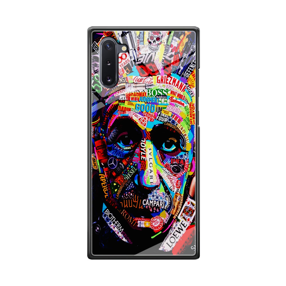 Albert Einstein Abstract Samsung Galaxy Note 10 Case