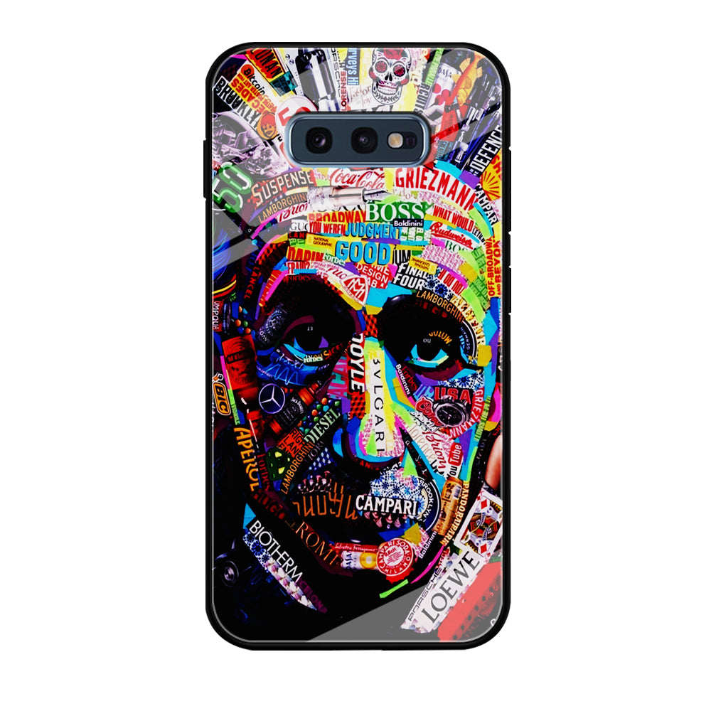 Albert Einstein Abstract Samsung Galaxy S10E Case