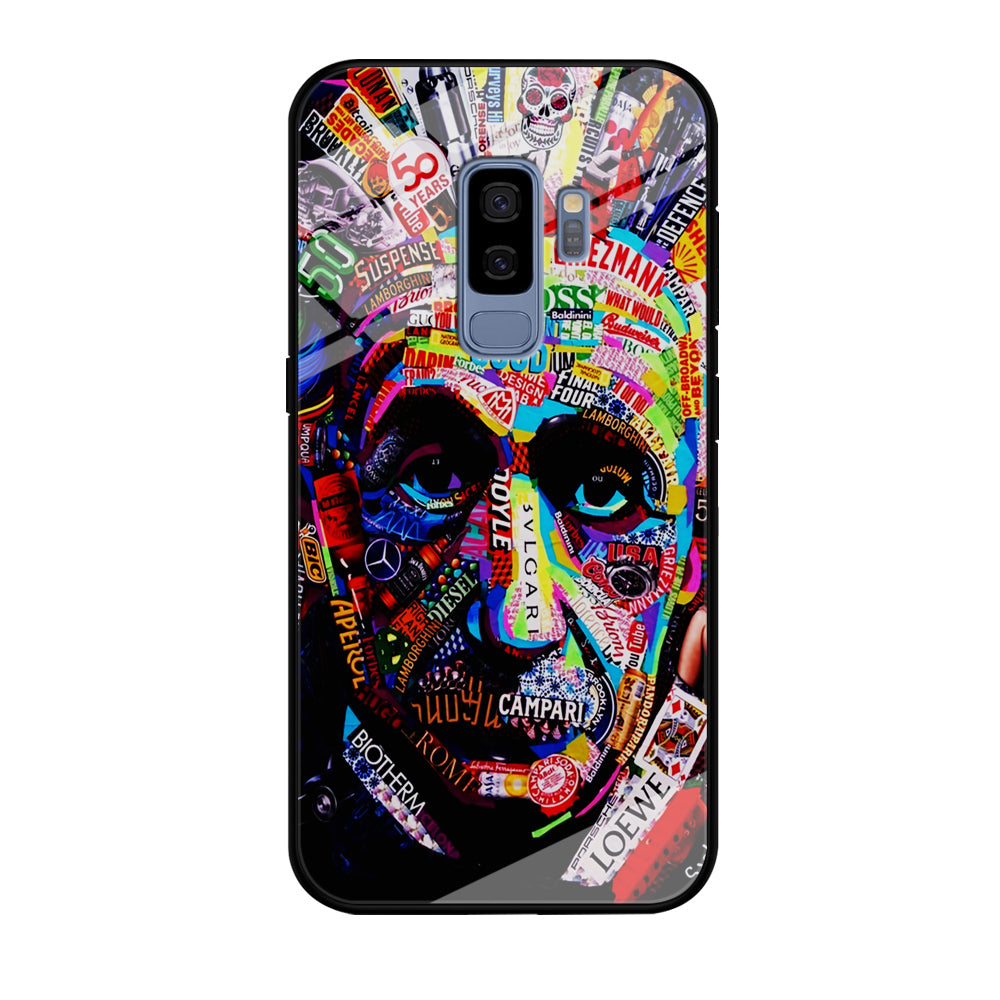 Albert Einstein Abstract Samsung Galaxy S9 Plus Case