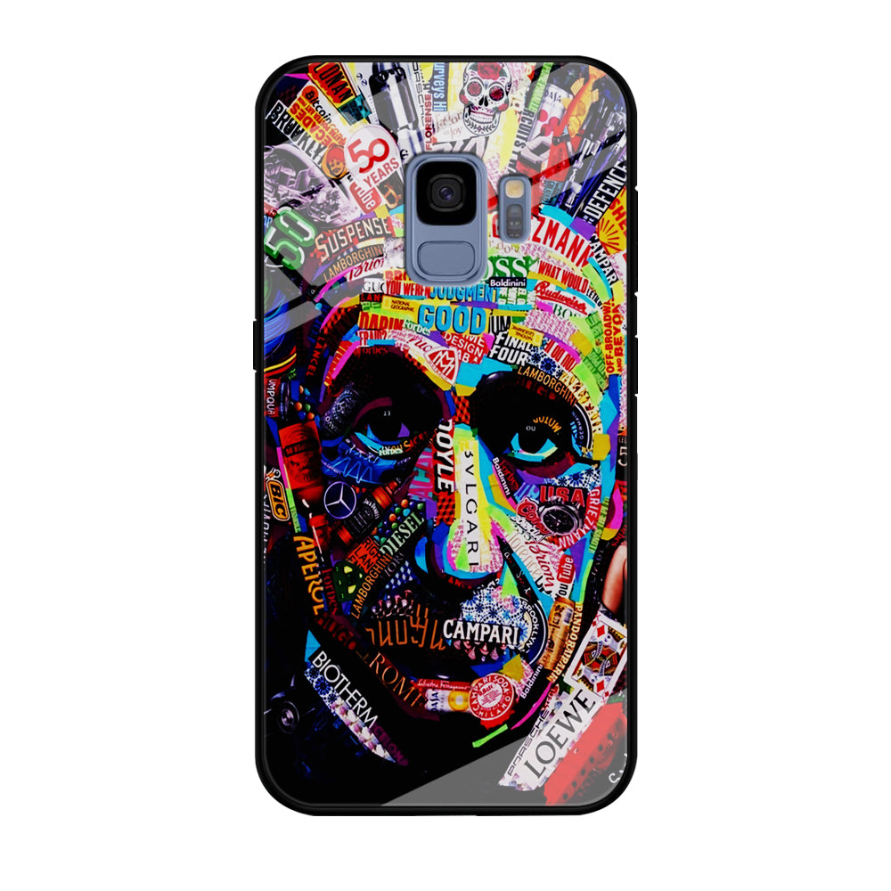 Albert Einstein Abstract Samsung Galaxy S9 Case