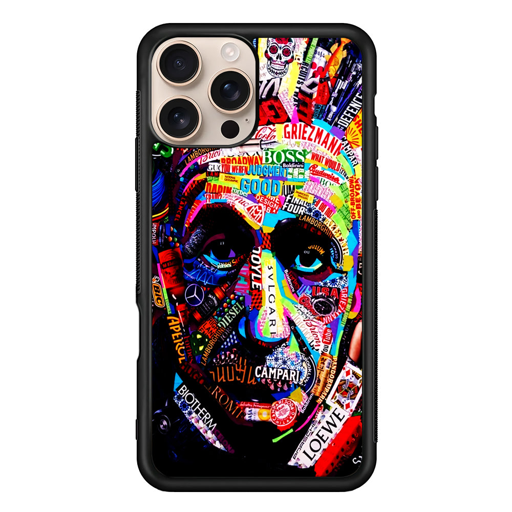 Albert Einstein Abstract iPhone 16 Pro Case - Altracase