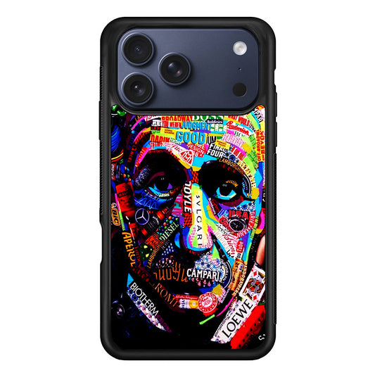 Albert Einstein Abstract iPhone 17 Pro Max Case - Altracase