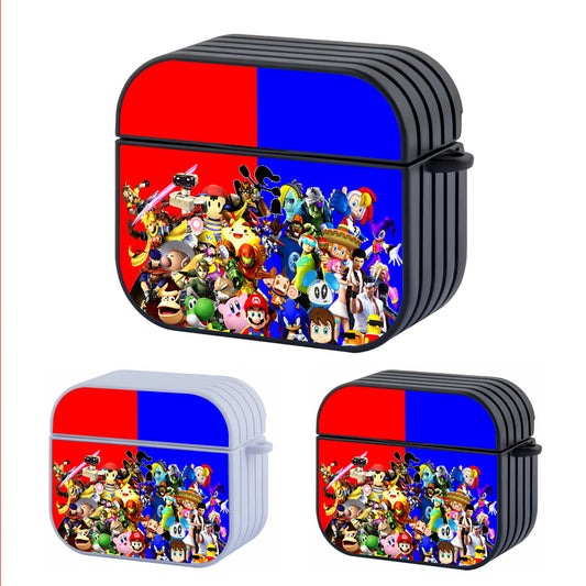 All Character Retro Game Hard Plastic Case Cover For Apple Airpods 3
