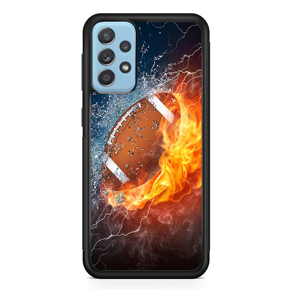American Football Ball Cool Art Samsung Galaxy A52 Case