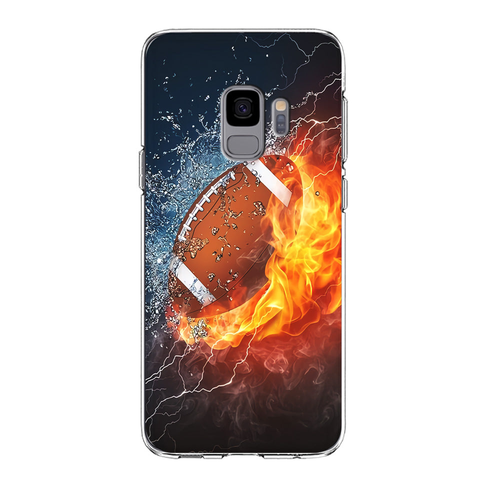 American Football Ball Cool Art Samsung Galaxy S9 Case