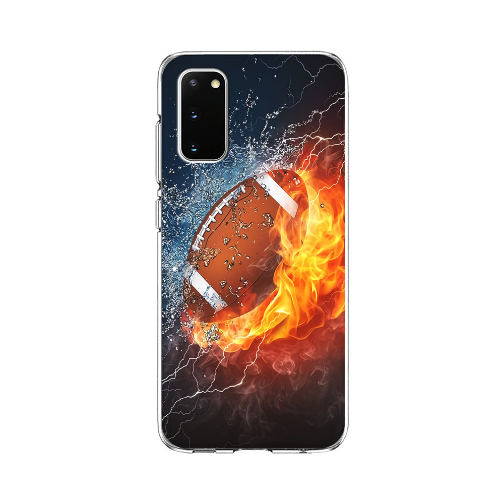 American Football Ball Cool Art Samsung Galaxy S20 Case