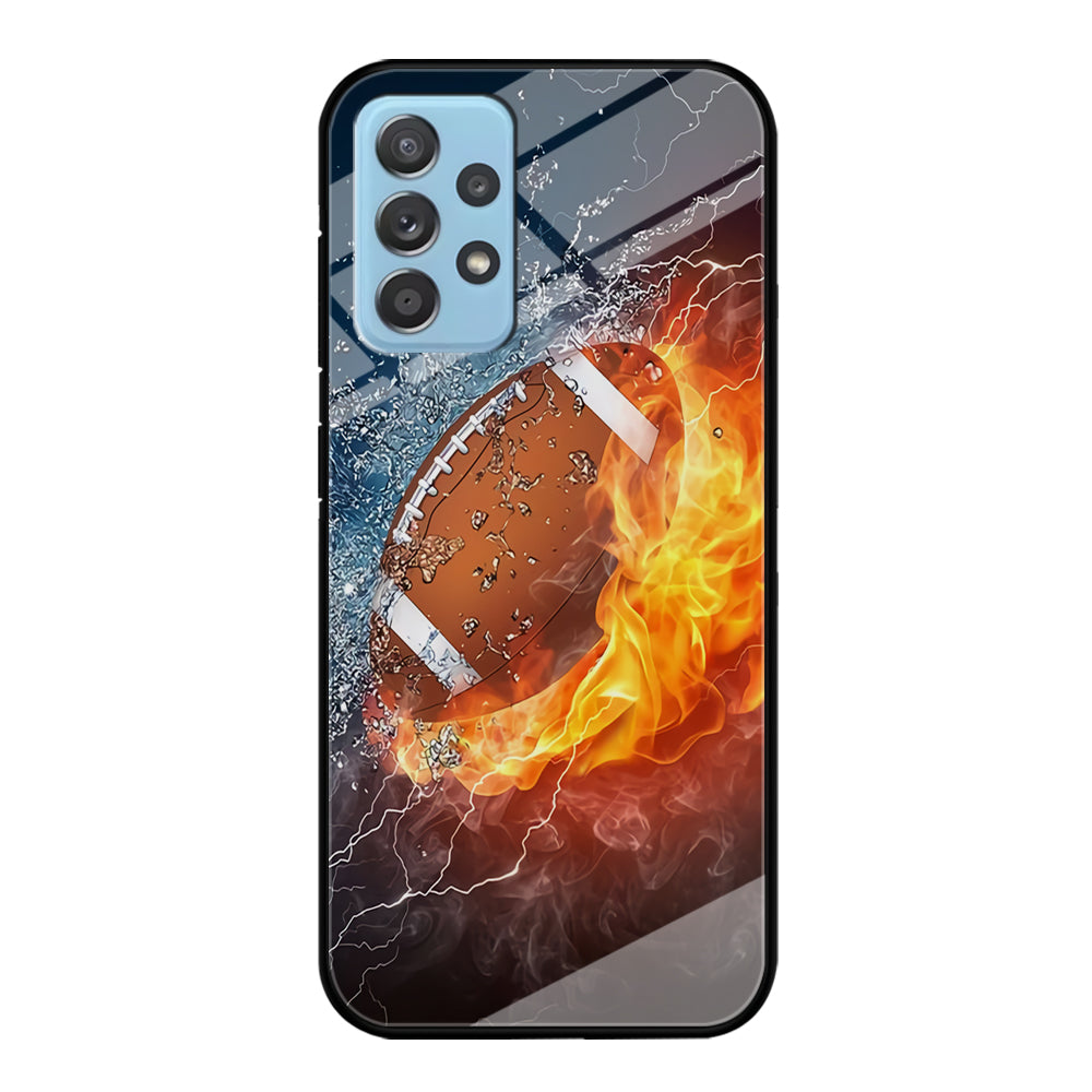 American Football Ball Cool Art Samsung Galaxy A72 Case