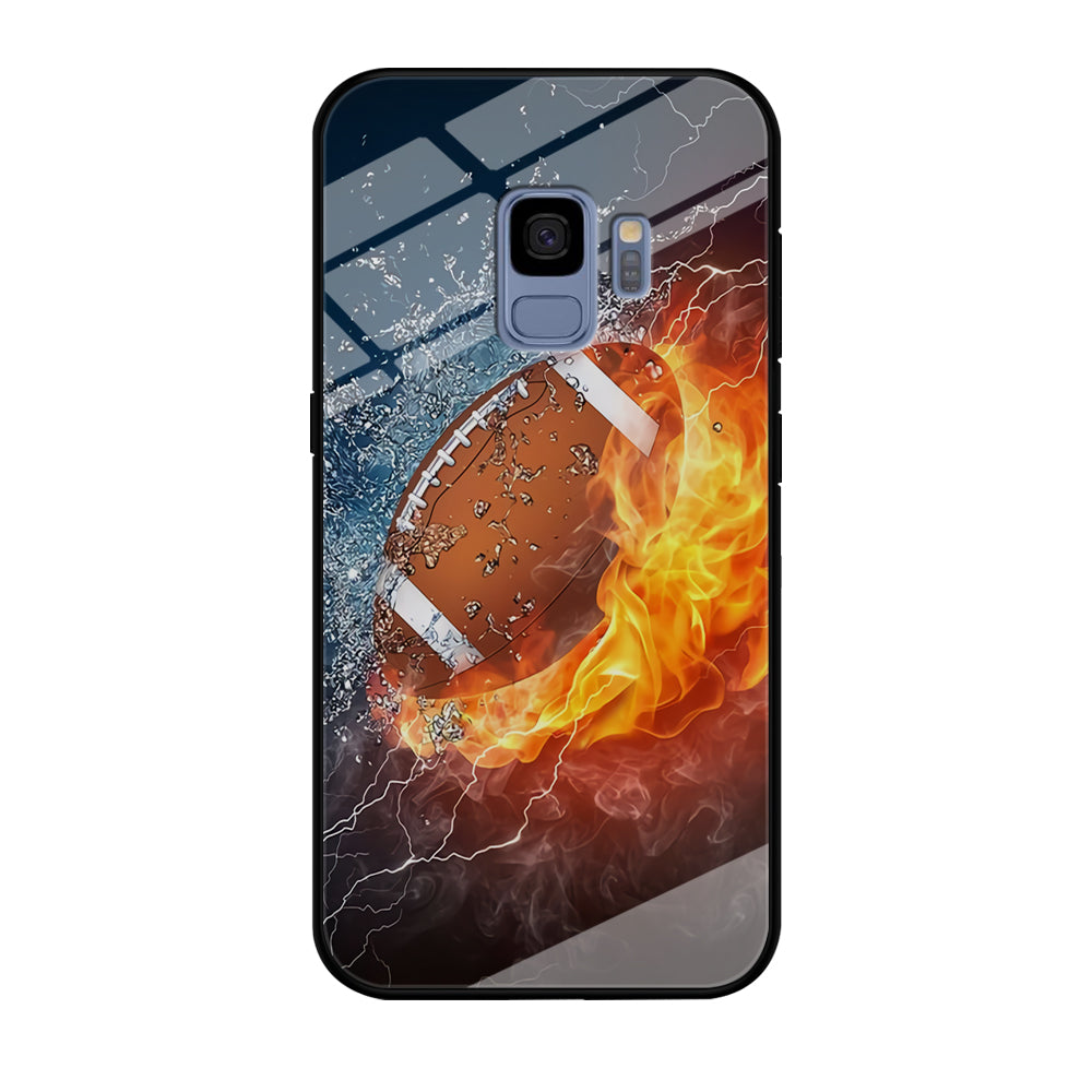 American Football Ball Cool Art Samsung Galaxy S9 Case