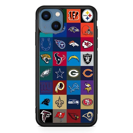 American Football Teams NFL iPhone 14 Plus Case