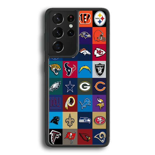 American Football Teams NFL Samsung Galaxy S21 Ultra Case