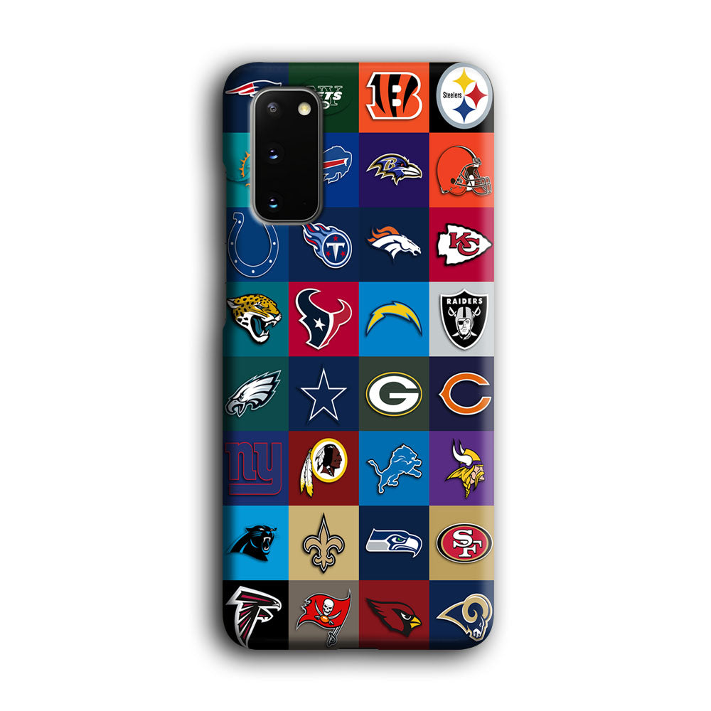 American Football Teams NFL Samsung Galaxy S20 Case