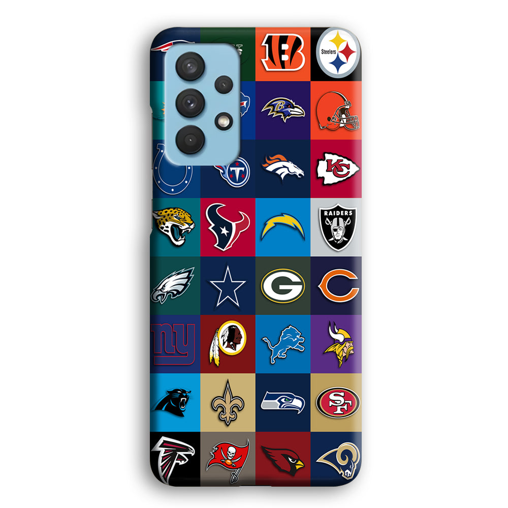 American Football Teams NFL Samsung Galaxy A32 Case