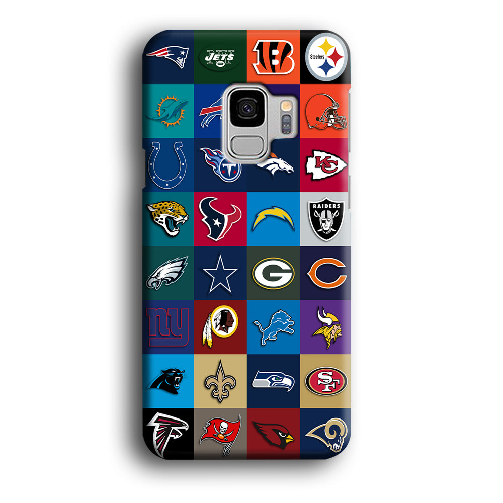 American Football Teams NFL Samsung Galaxy S9 Case